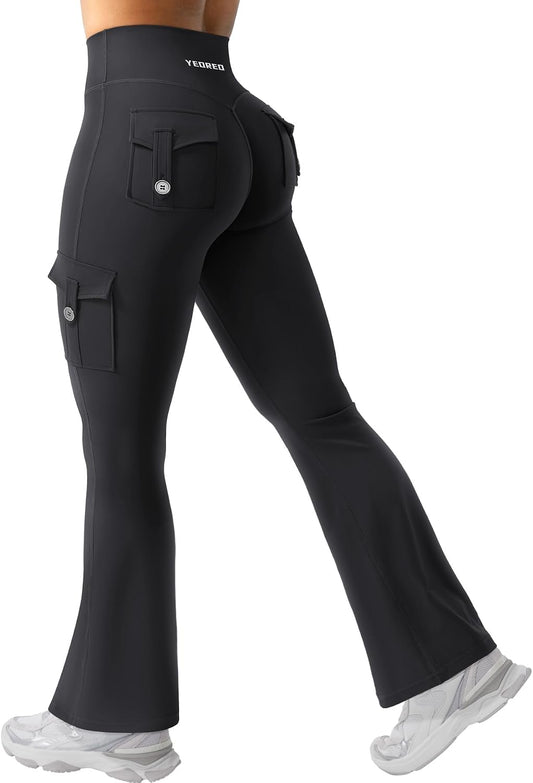 YEOREO CoreFlex Women Workout Flare Leggings
