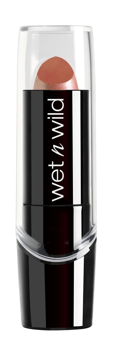 wet n wild Silk Finish Lipstick, Hydrating Rich Buildable Lip Color, Formulated with Vitamins A,E, & Macadamia for Ultimate Hydration, Cruelty-Free & Vegan - Blind Date
