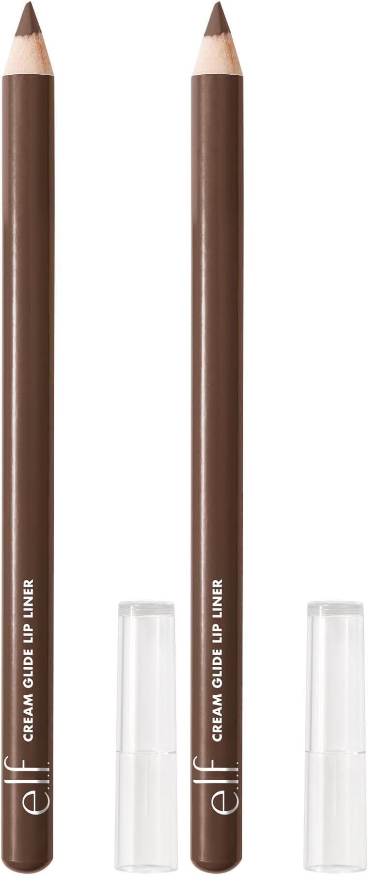 e.l.f. Cream Glide Lip Liner, Highly-Pigmented Pencil For Shaping & Sculpting Lips, Semi-Matte Finish, Vegan & Cruelty-Free
