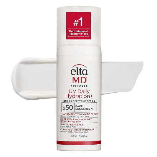 EltaMD UV Daily Face Sunscreen Moisturizer, Zinc Oxide, SPF 40 and SPF 50
