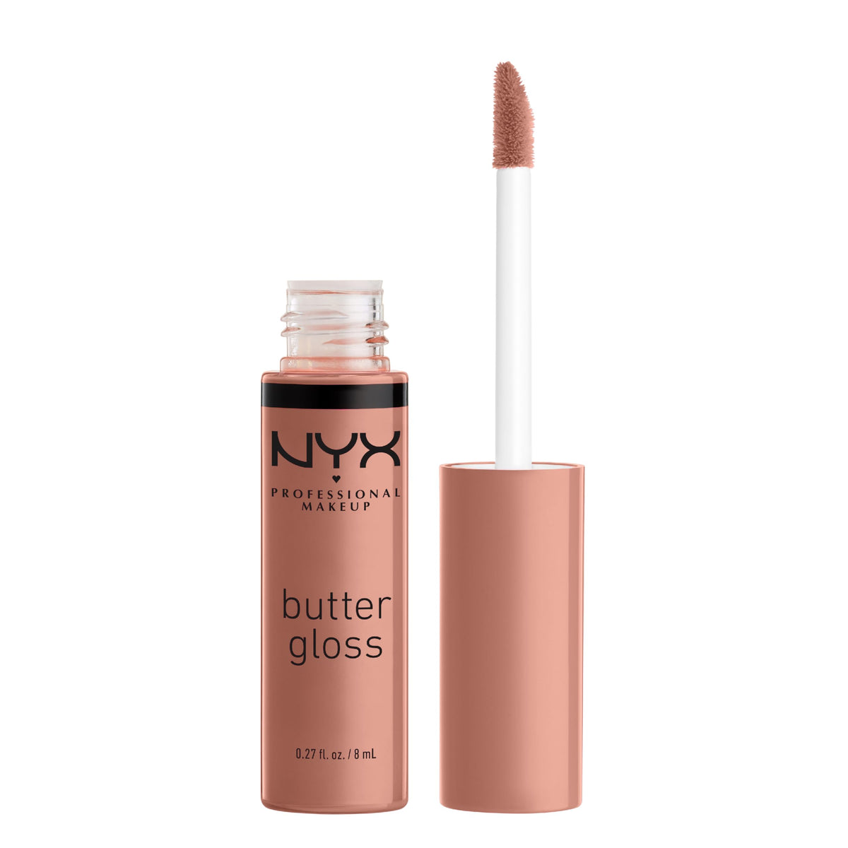NYX PROFESSIONAL MAKEUP Butter Gloss, Non-Sticky Lip Gloss - Sugar Glass ,Clear