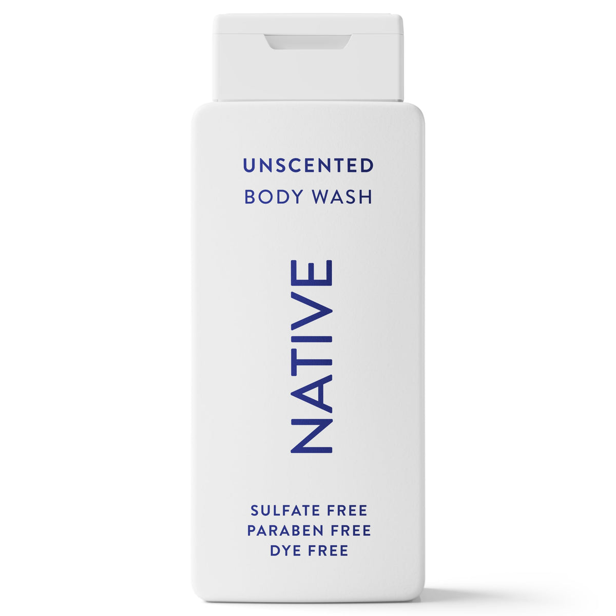 Native Clean Body Wash, Gentle & pH-balanced for Sensitive Skin, 24-Hr Freshness for Men & Women, Vegan & Cruelty-Free, Free of Sulfates & Parabens, Balsam & White Woods, 18 fl oz