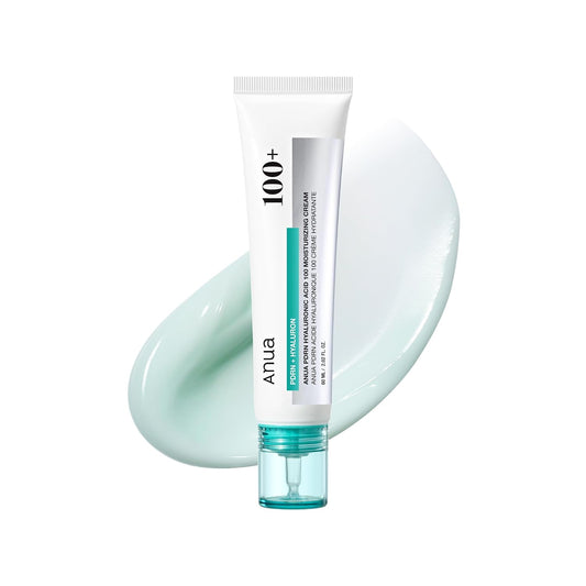 ANUA PDRN Hyaluronic Acid 100 Moisturizing Cream, 2.02 fl oz