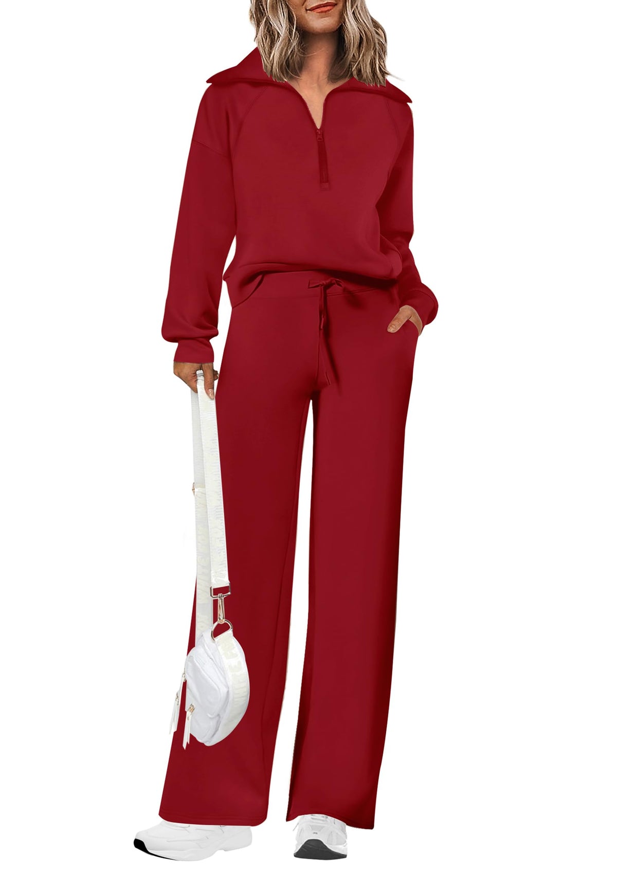 PRETTYGARDEN Women's 2 Piece Matching Lounge Set Sweatsuits
