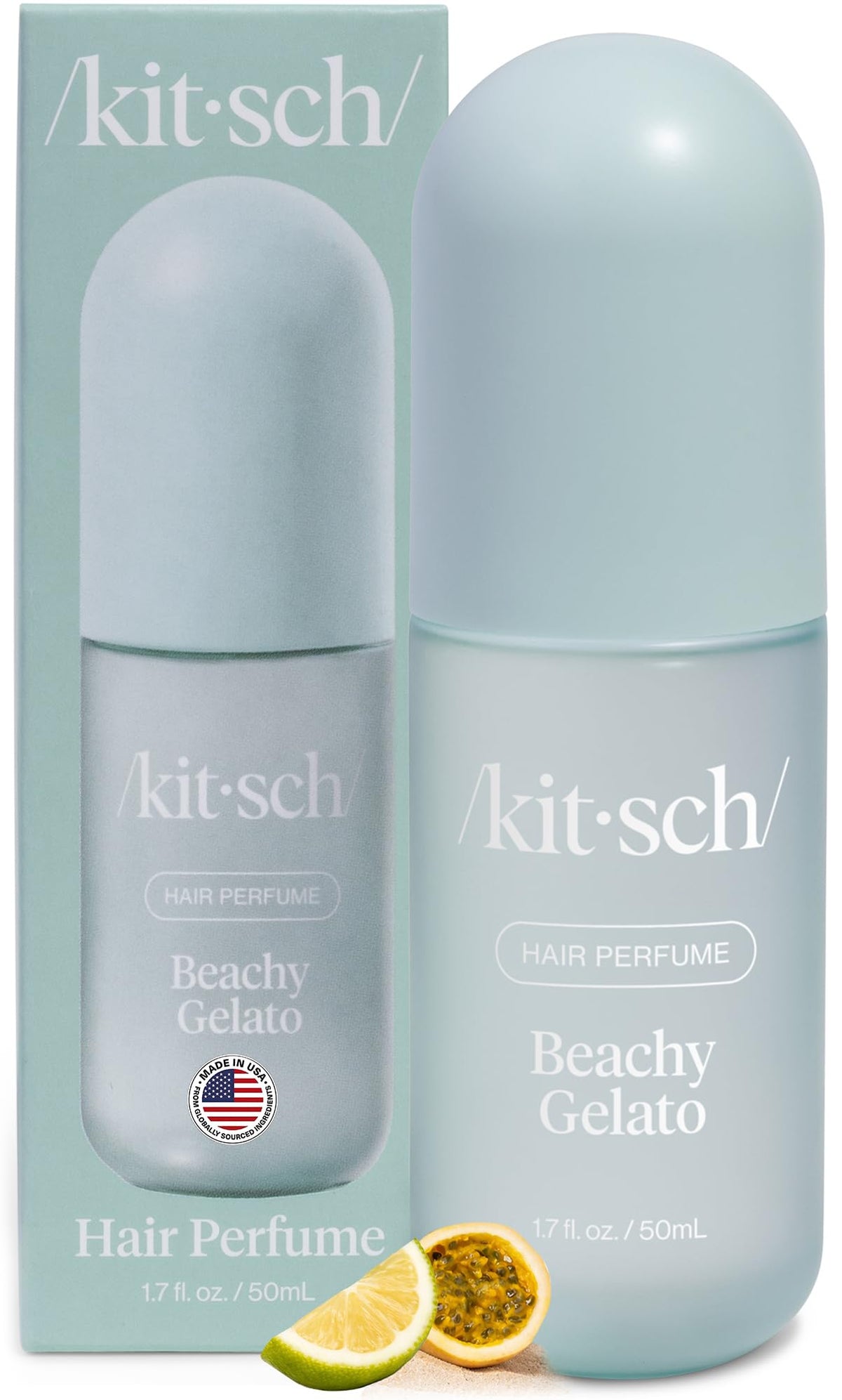Kitsch Hair Perfume for Women – Hair Spray & Body Mist – Amber Shores, 50mL