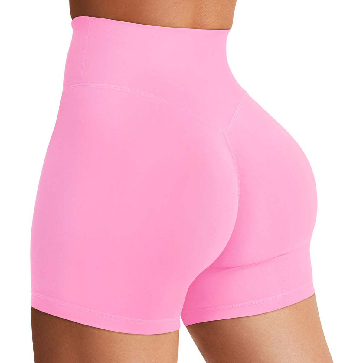 YEOREO SoftHue Women's Biker Shorts Workout Hidden Scrunch Gym Shorts