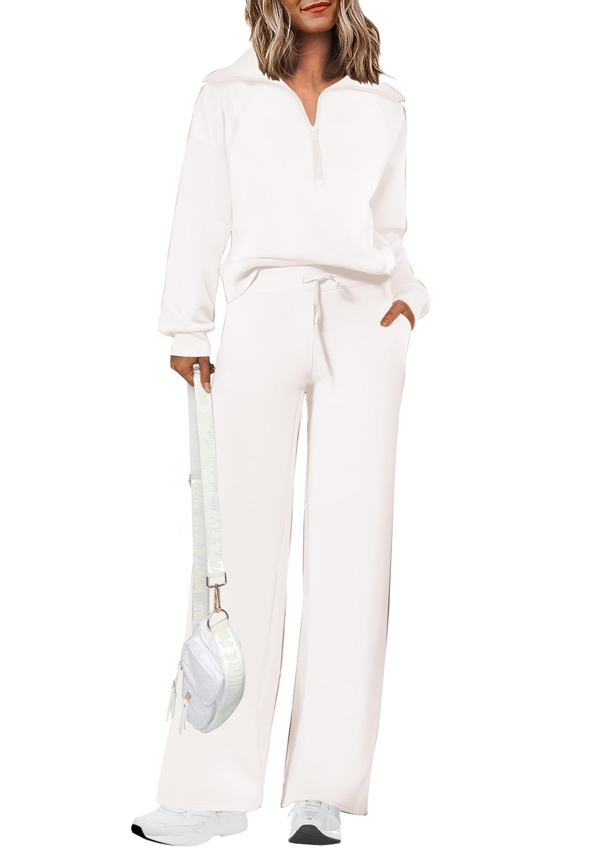 PRETTYGARDEN Women's 2 Piece Matching Lounge Set Sweatsuits