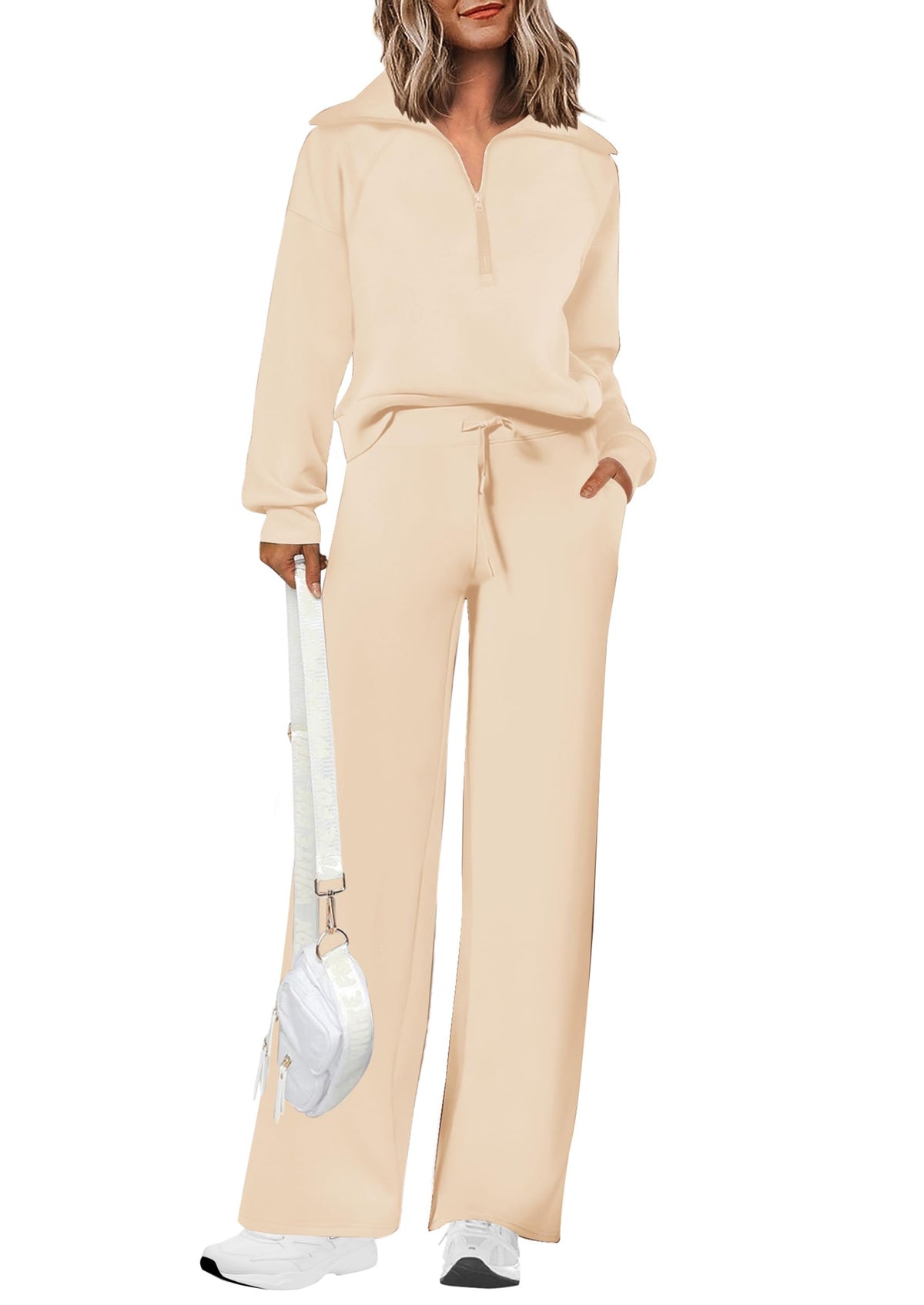 PRETTYGARDEN Women's 2 Piece Matching Lounge Set Sweatsuits