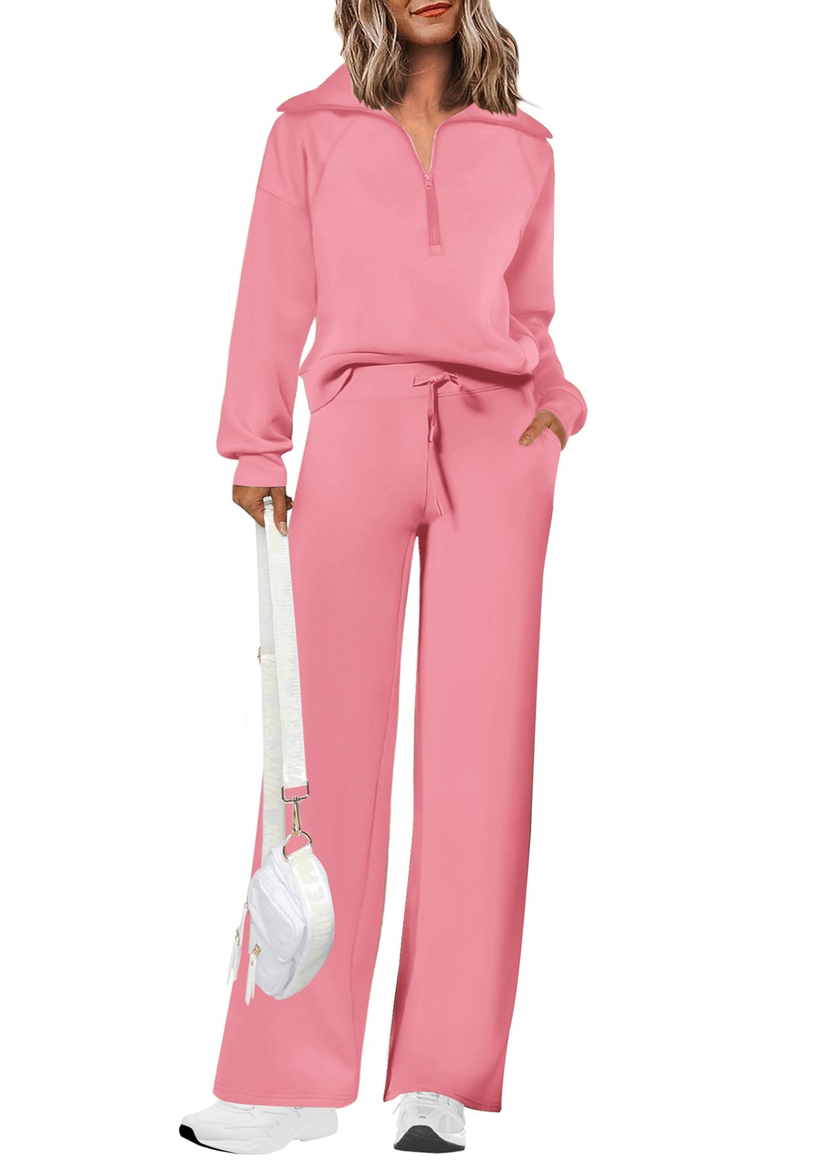 PRETTYGARDEN Women's 2 Piece Matching Lounge Set Sweatsuits