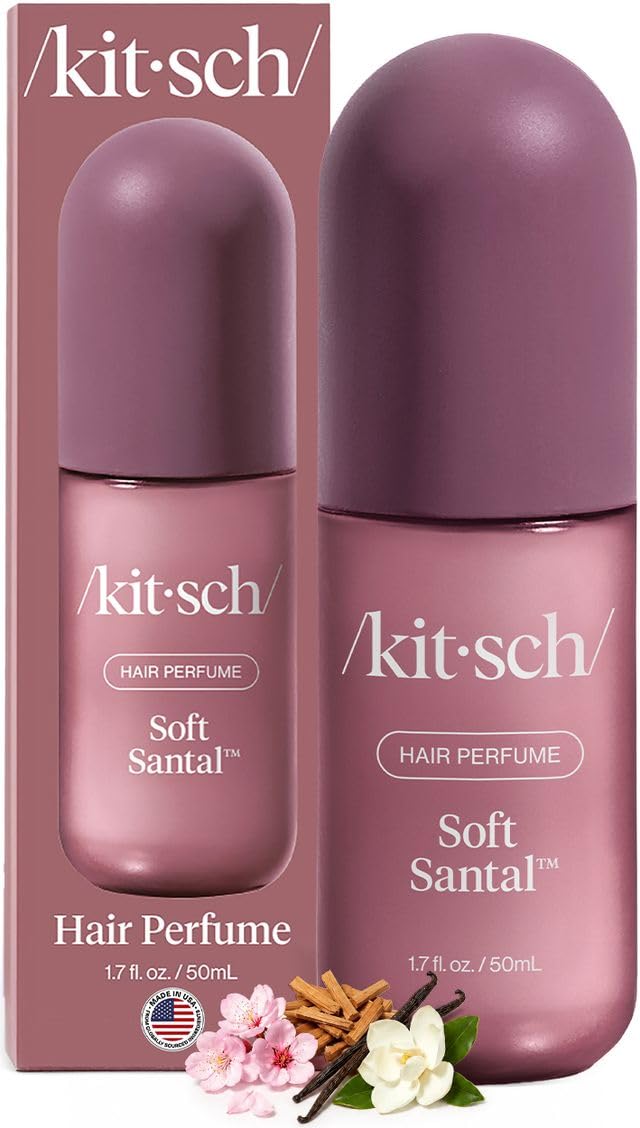 Kitsch Hair Perfume for Women – Hair Spray & Body Mist – Amber Shores, 50mL