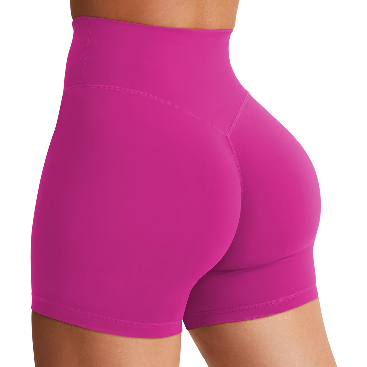 YEOREO SoftHue Women's Biker Shorts Workout Hidden Scrunch Gym Shorts