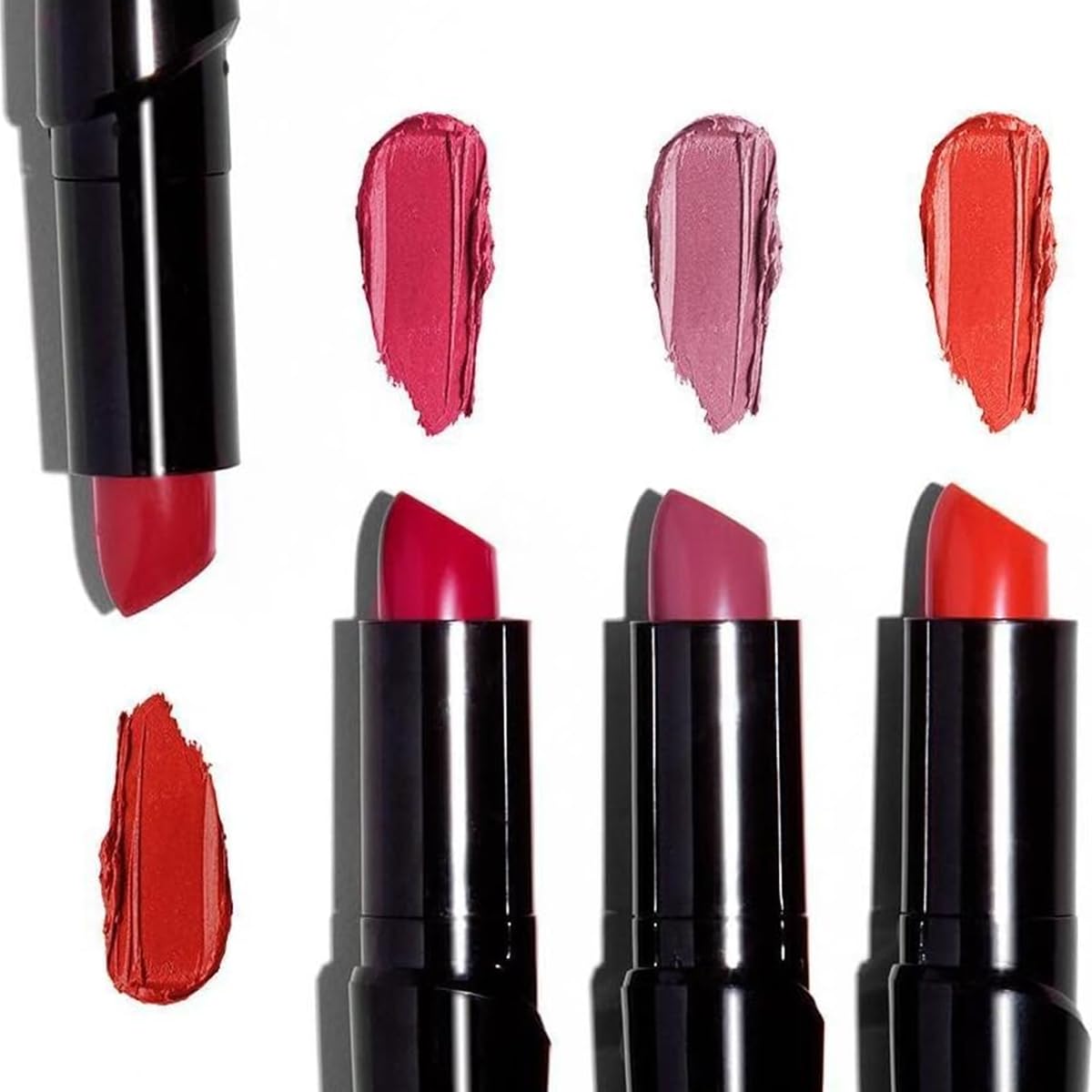 wet n wild Silk Finish Lipstick, Hydrating Rich Buildable Lip Color, Formulated with Vitamins A,E, & Macadamia for Ultimate Hydration, Cruelty-Free & Vegan - Blind Date
