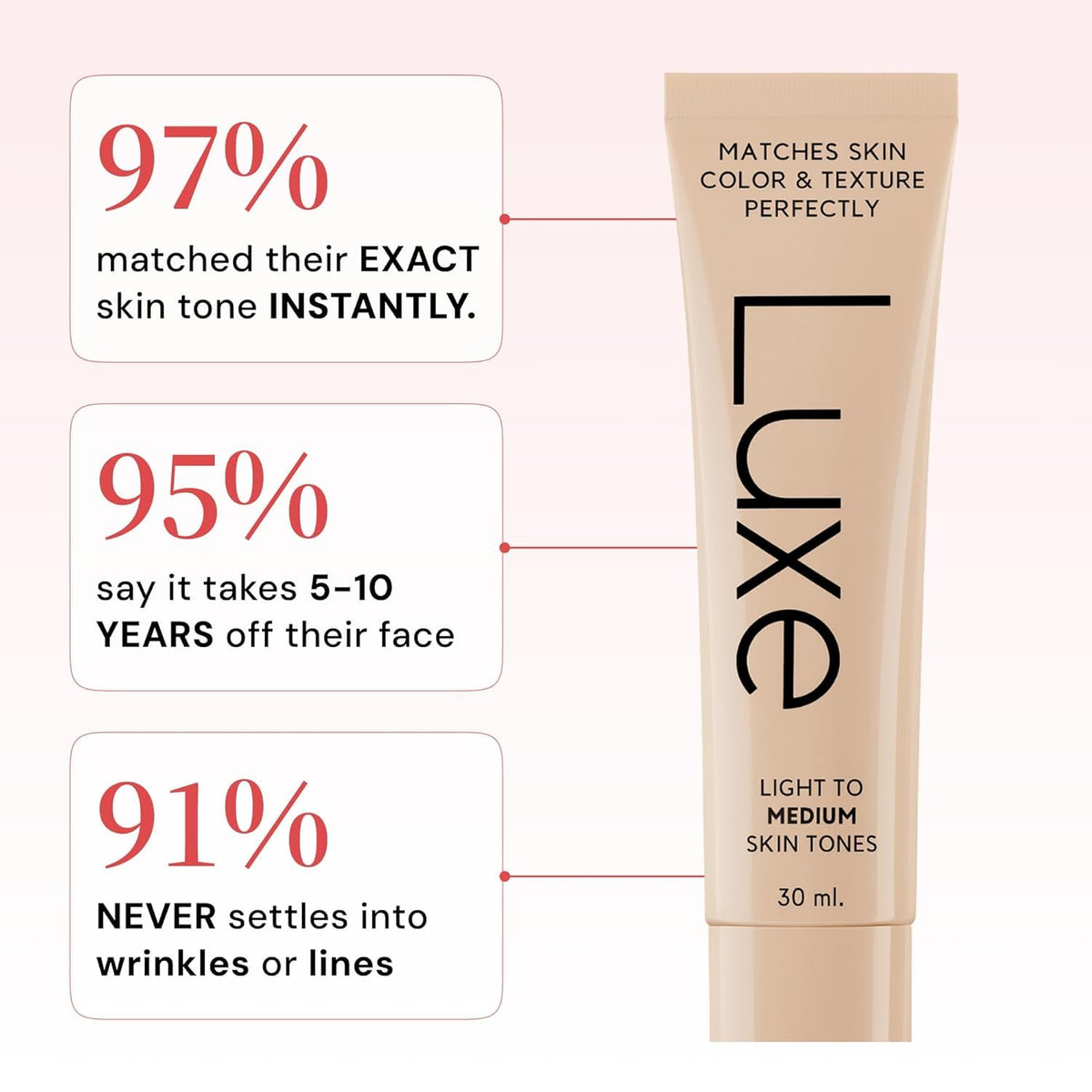 Luxe Color Changing Foundation – Medium
