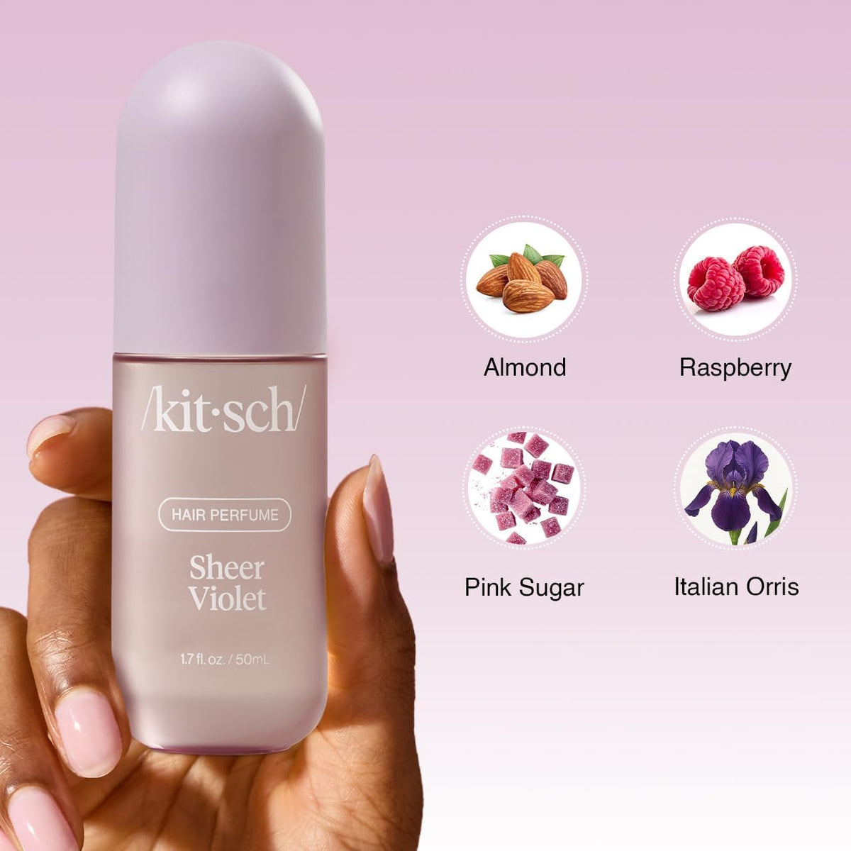 Kitsch Hair Perfume for Women – Hair Spray & Body Mist – Amber Shores, 50mL