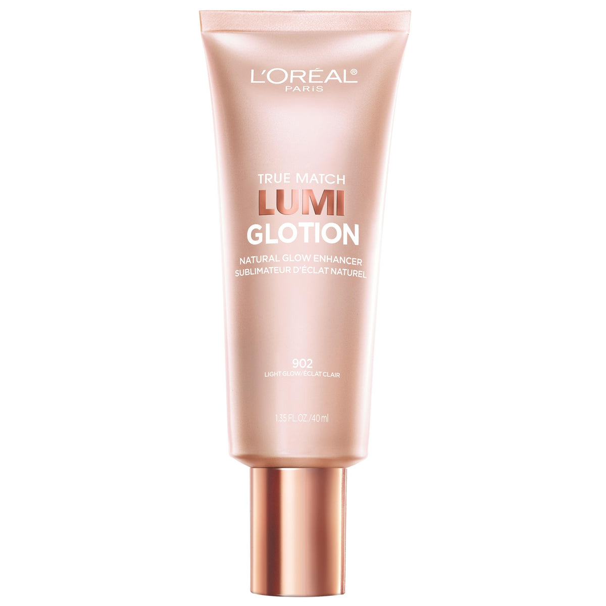 L'Oreal Paris Makeup True Match Lumi Glotion, Natural Glow Enhancer, Illuminator Highlighter, Bronzing Drops For a Sun-Kissed Glow, 901 Fair