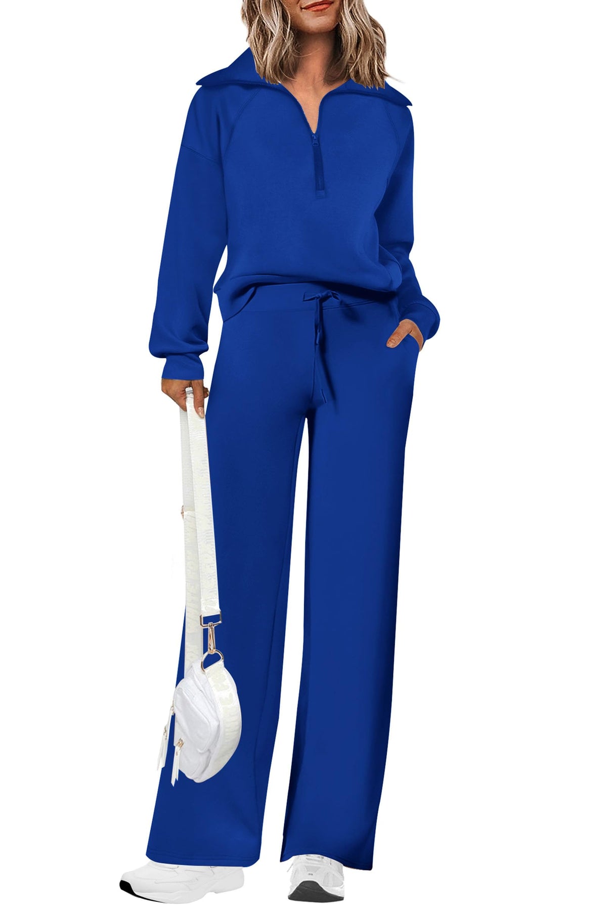PRETTYGARDEN Women's 2 Piece Matching Lounge Set Sweatsuits