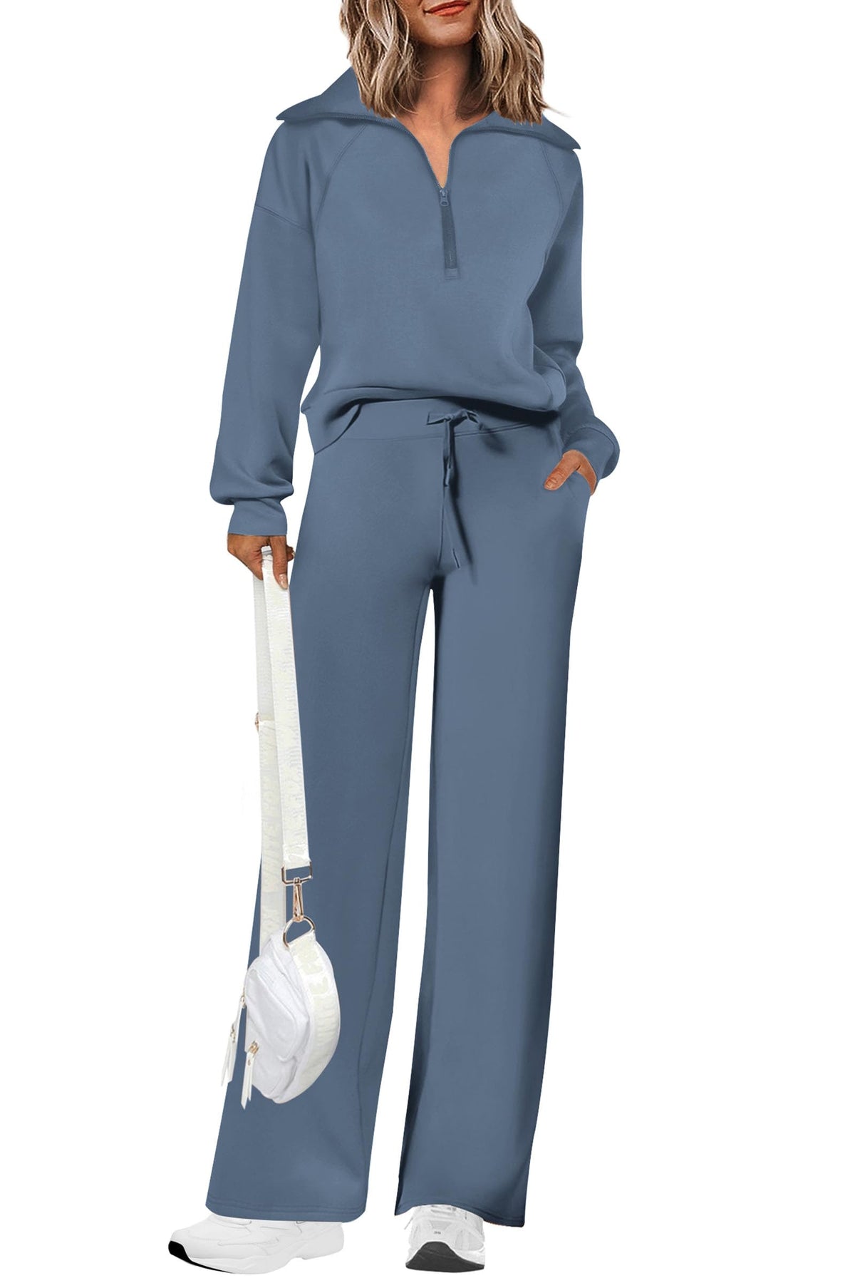 PRETTYGARDEN Women's 2 Piece Matching Lounge Set Sweatsuits