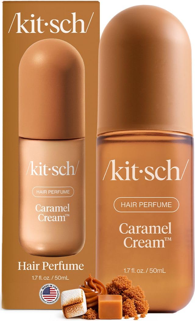Kitsch Hair Perfume for Women – Hair Spray & Body Mist – Amber Shores, 50mL