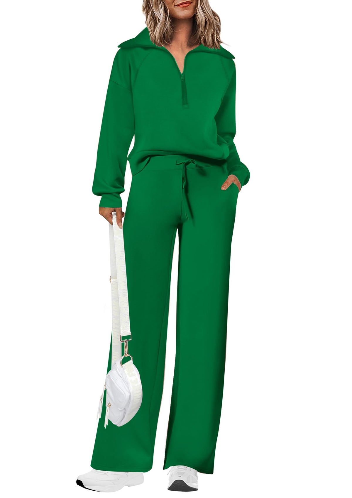 PRETTYGARDEN Women's 2 Piece Matching Lounge Set Sweatsuits