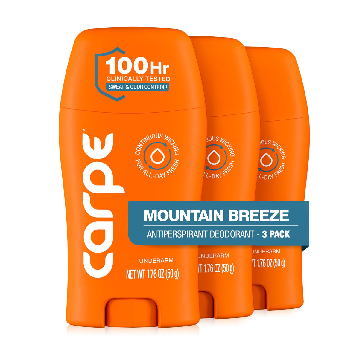 Carpe 100-Hour Antiperspirant Deodorant for Women - Coconut Vanilla