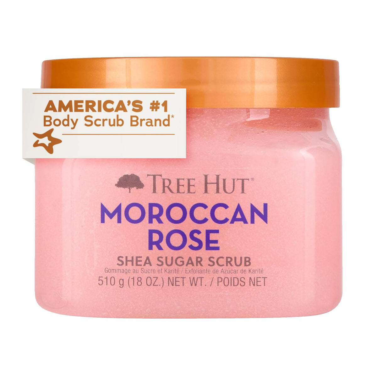 Tree Hut Body Scrub, Vanilla, 18 Oz