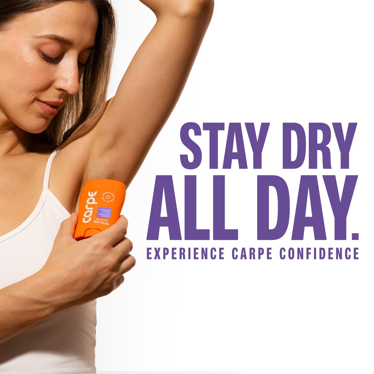 Carpe 100-Hour Antiperspirant Deodorant for Women - Coconut Vanilla