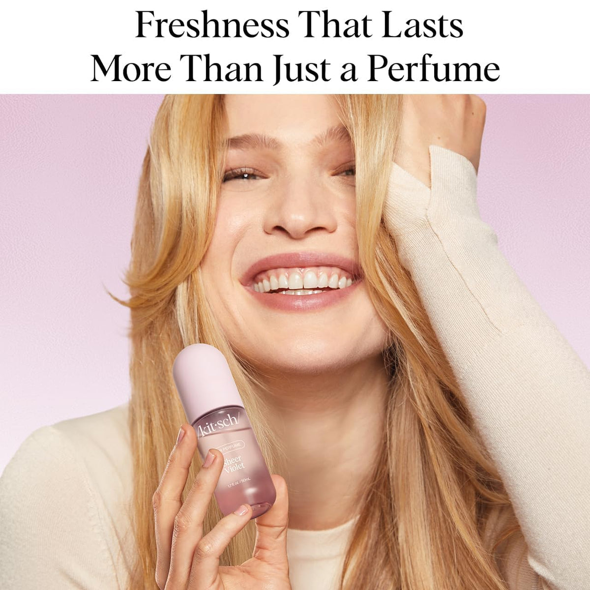 Kitsch Hair Perfume for Women – Hair Spray & Body Mist – Amber Shores, 50mL