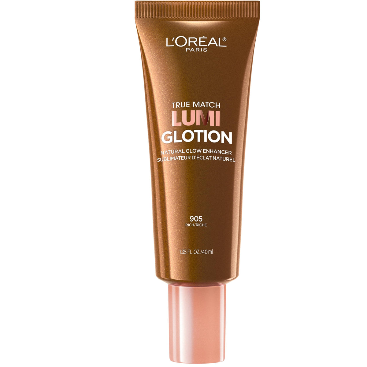 L'Oreal Paris Makeup True Match Lumi Glotion, Natural Glow Enhancer, Illuminator Highlighter, Bronzing Drops For a Sun-Kissed Glow, 901 Fair