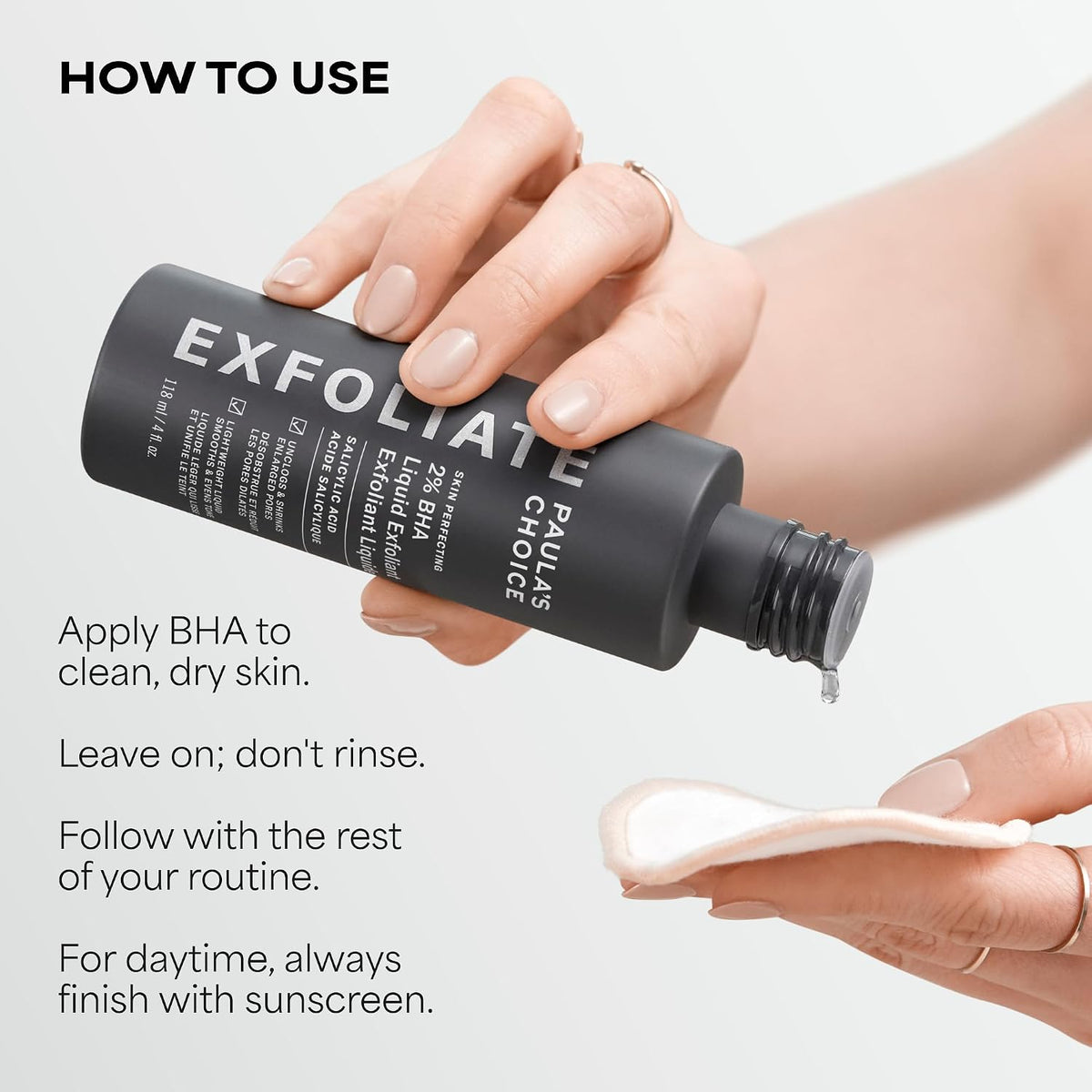 Paula's Choice SKIN PERFECTING 2% BHA Liquid Leave-On Exfoliant