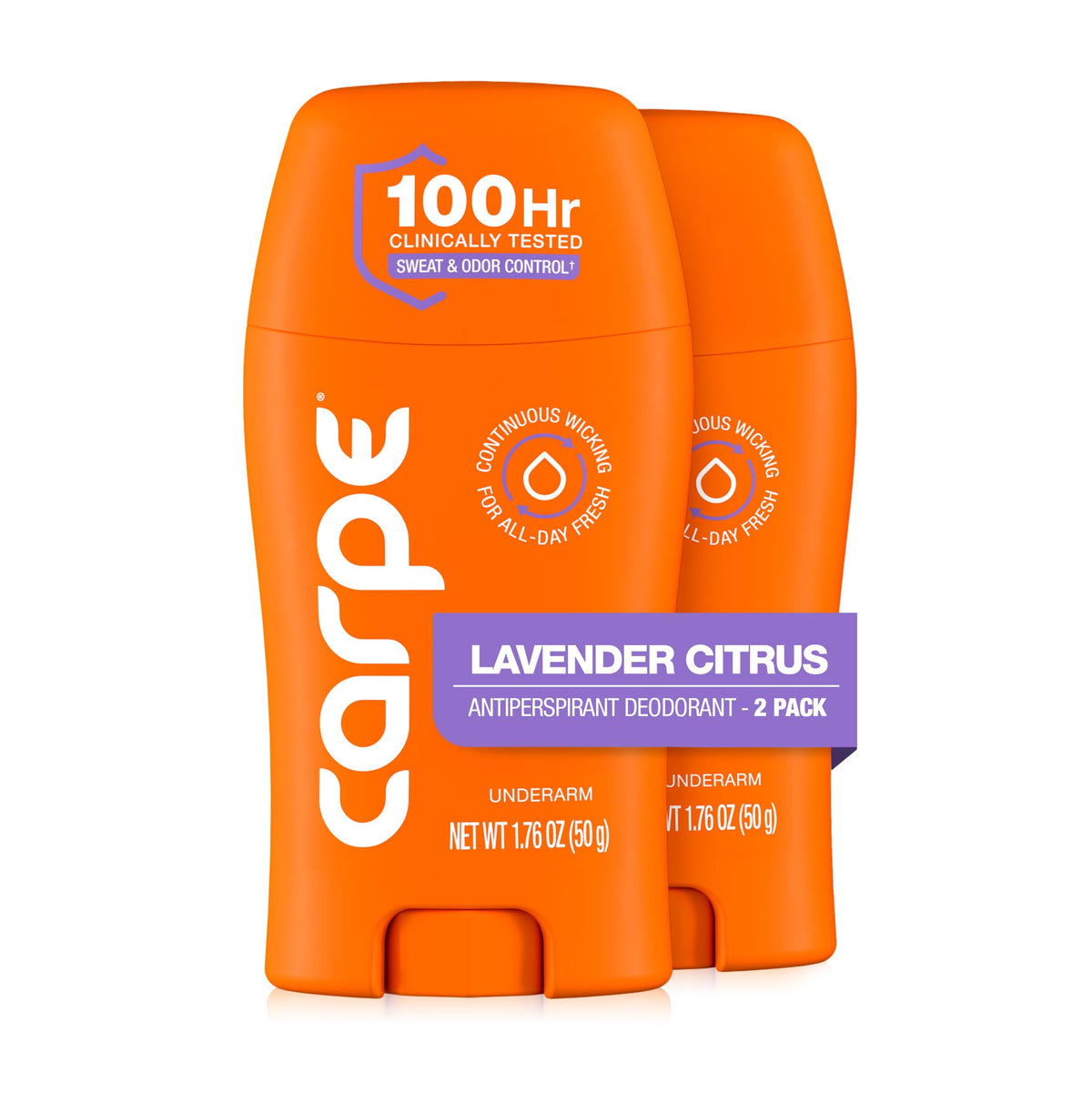 Carpe 100-Hour Antiperspirant Deodorant for Women - Coconut Vanilla