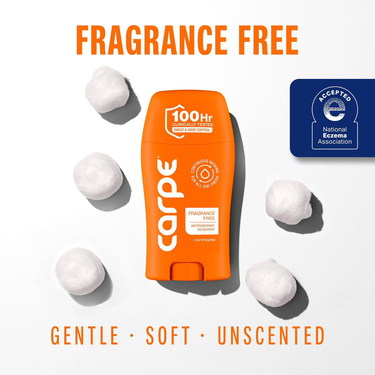 Carpe 100-Hour Antiperspirant Deodorant for Women - Coconut Vanilla
