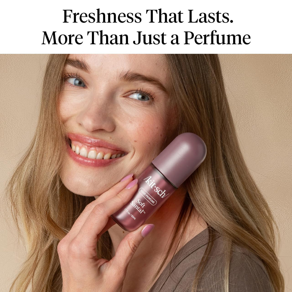 Kitsch Hair Perfume for Women – Hair Spray & Body Mist – Amber Shores, 50mL