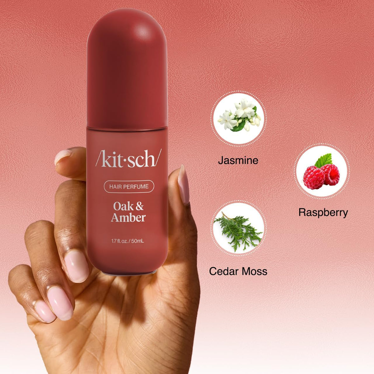 Kitsch Hair Perfume for Women – Hair Spray & Body Mist – Amber Shores, 50mL