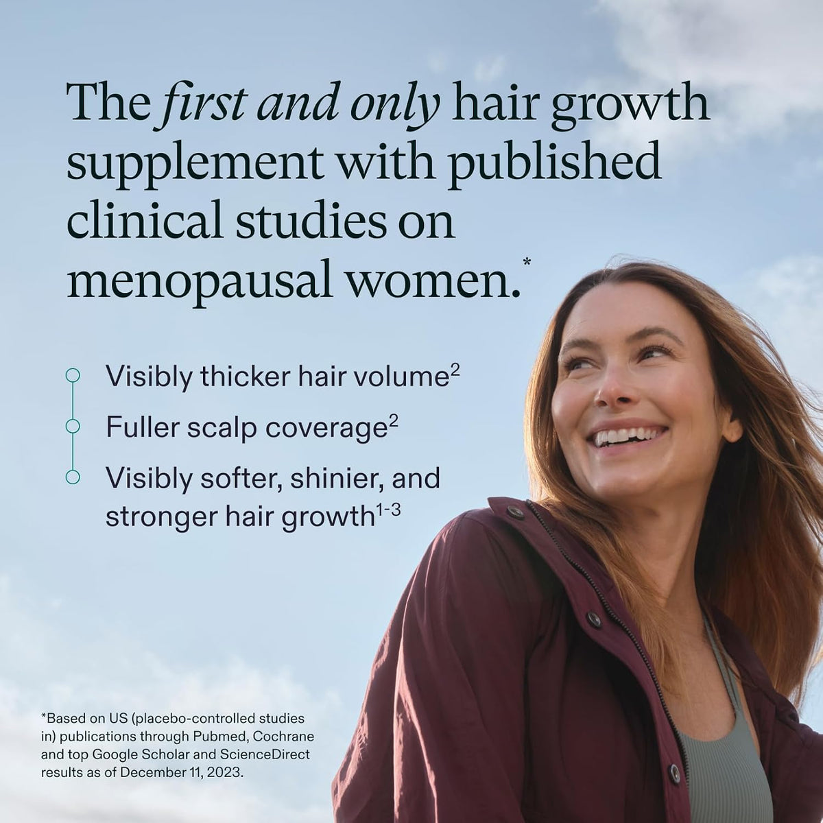 Nutrafol Women's Balance Hair Growth Supplements, Age 45+