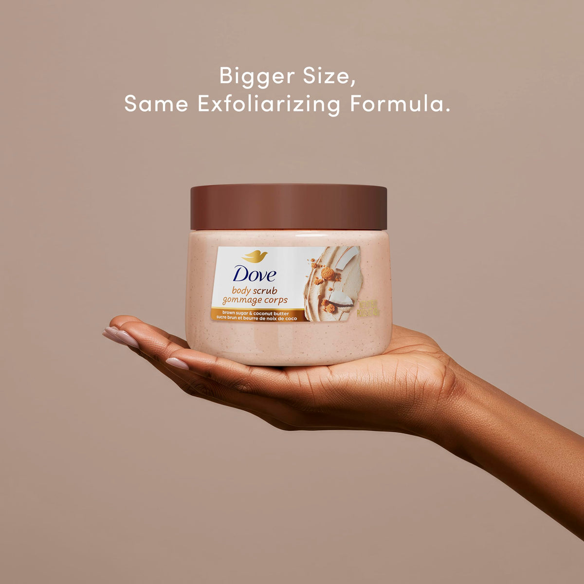 Dove Pomegranate & Shea Butter Body Scrub Exfoliates and Deeply 15 oz