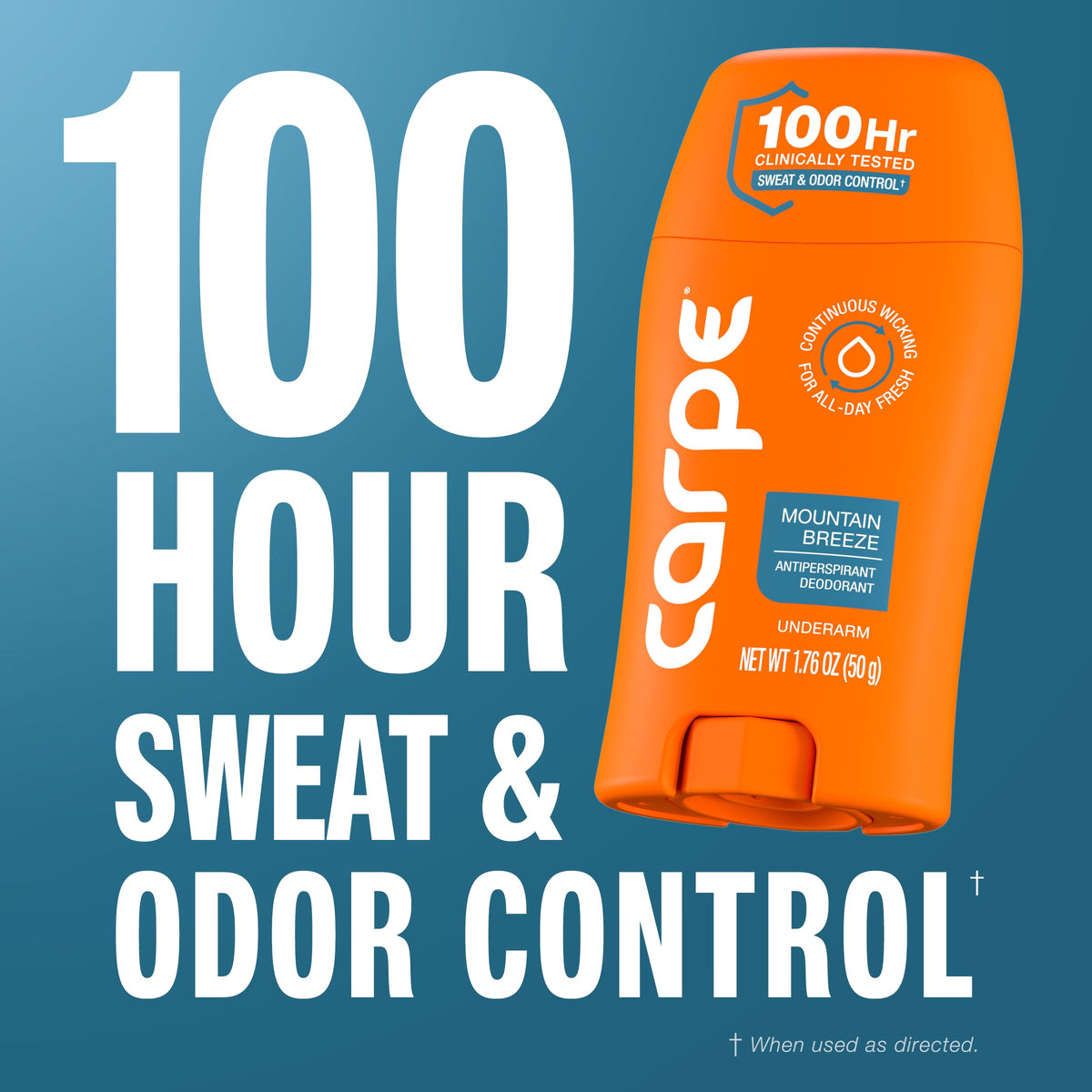 Carpe 100-Hour Antiperspirant Deodorant for Women - Coconut Vanilla