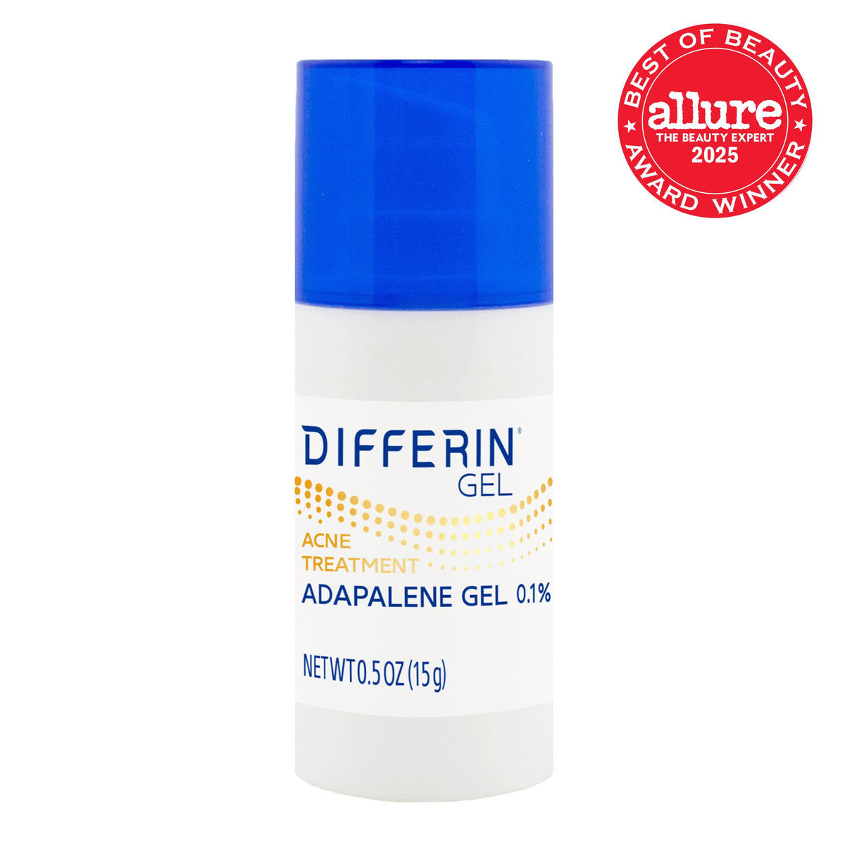 Differin Acne Retinoid Treatment Gel, 0.1% Adapalene, 45g Pump