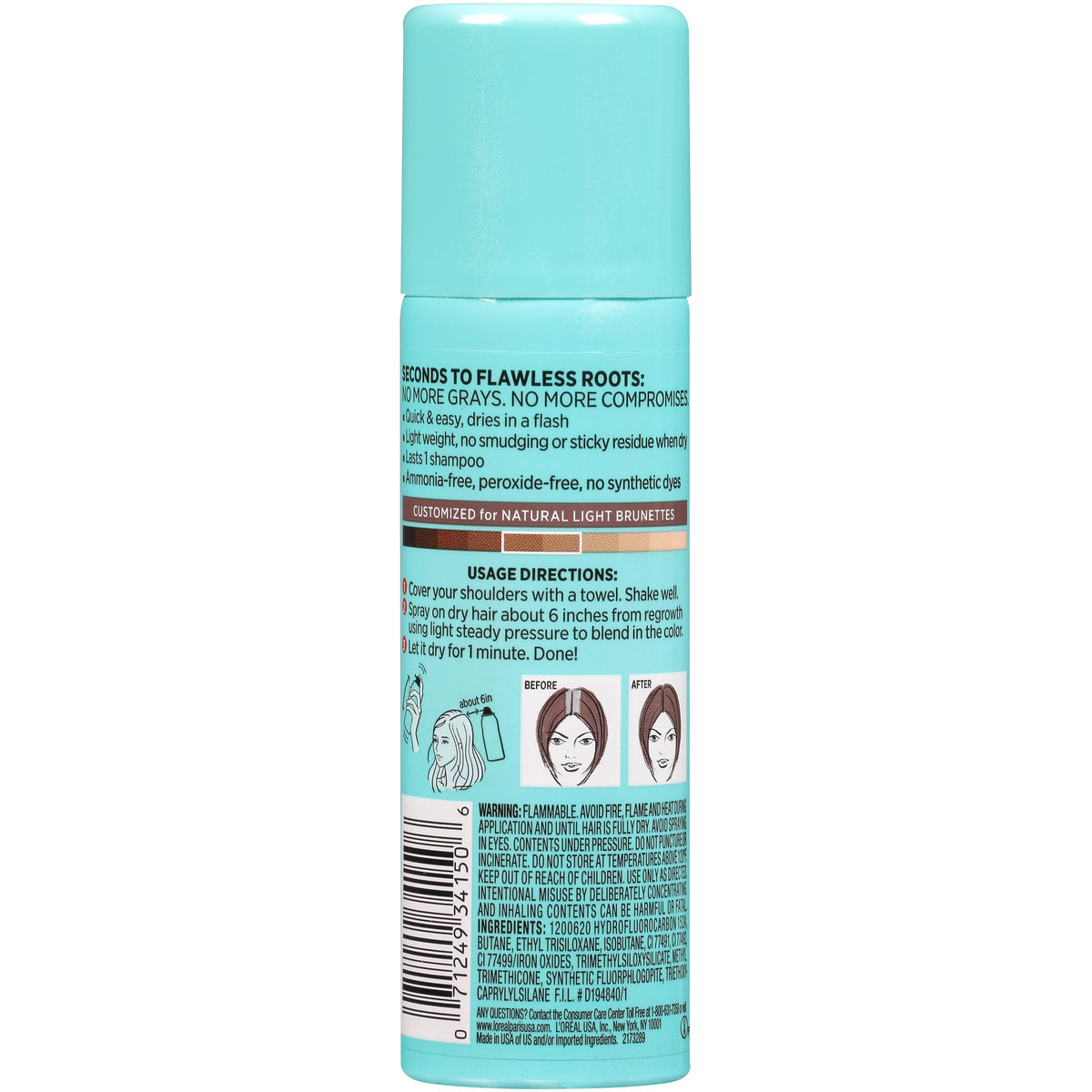 L'Oreal Paris Magic Root Gray Hair Cover Up, Dark Blonde, 2 oz
