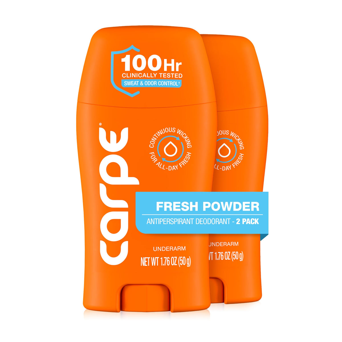 Carpe 100-Hour Antiperspirant Deodorant for Women - Coconut Vanilla
