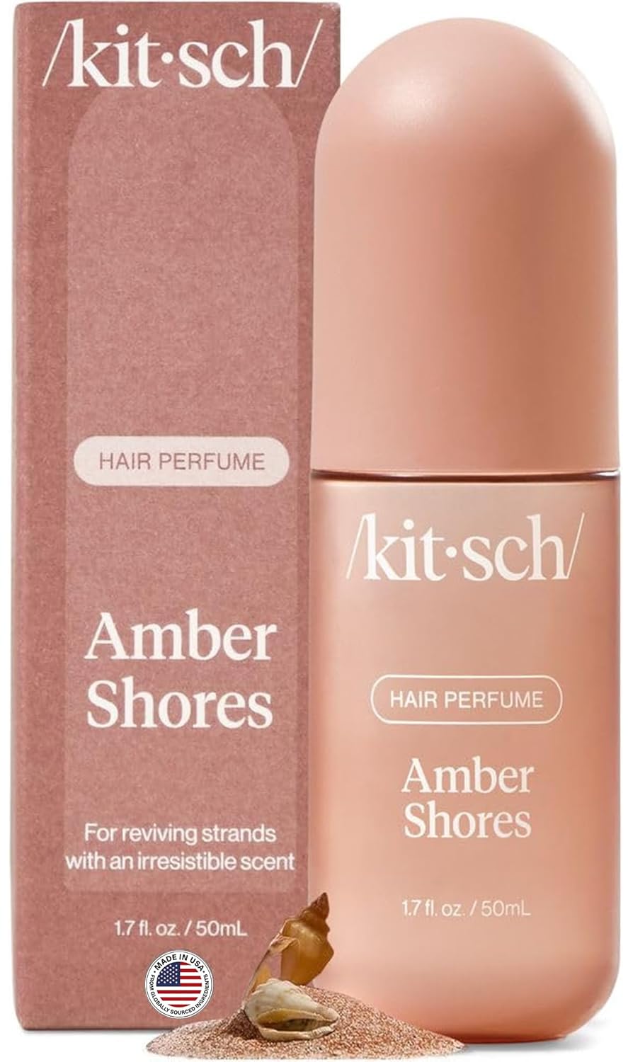 Kitsch Hair Perfume for Women – Hair Spray & Body Mist – Amber Shores, 50mL