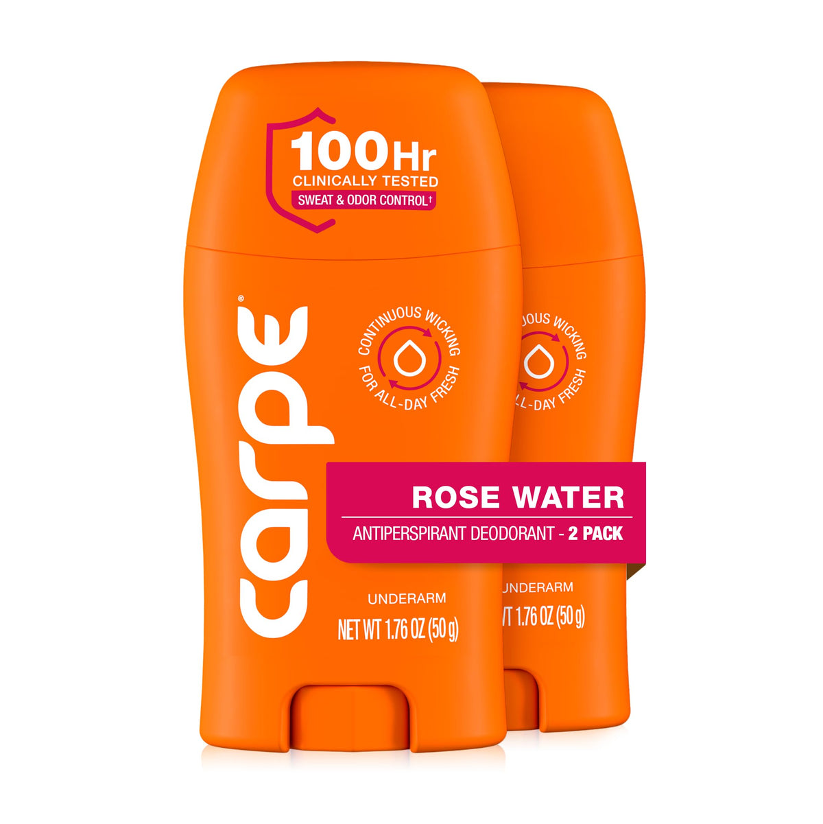 Carpe 100-Hour Antiperspirant Deodorant for Women - Coconut Vanilla