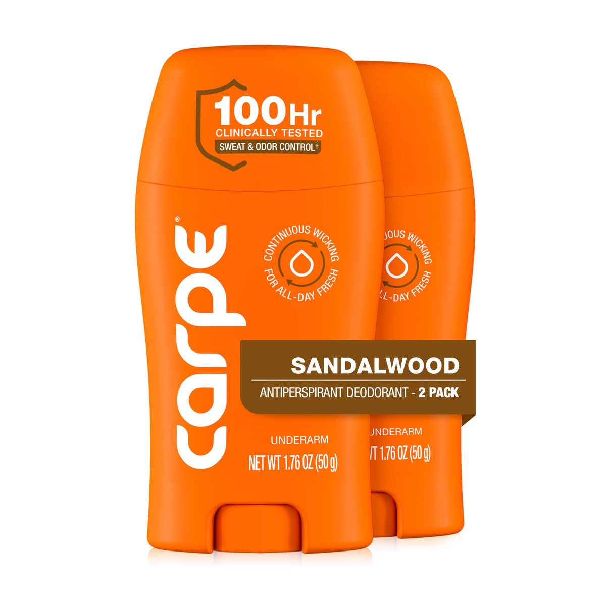 Carpe 100-Hour Antiperspirant Deodorant for Women - Coconut Vanilla