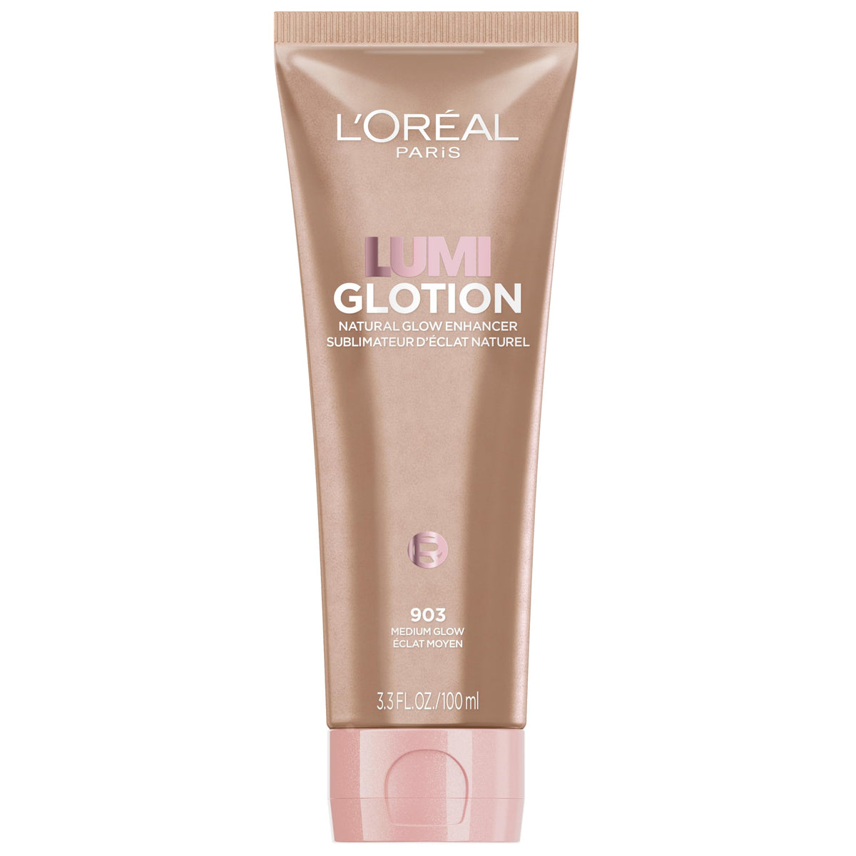 L'Oreal Paris Makeup True Match Lumi Glotion, Natural Glow Enhancer, Illuminator Highlighter, Bronzing Drops For a Sun-Kissed Glow, 901 Fair