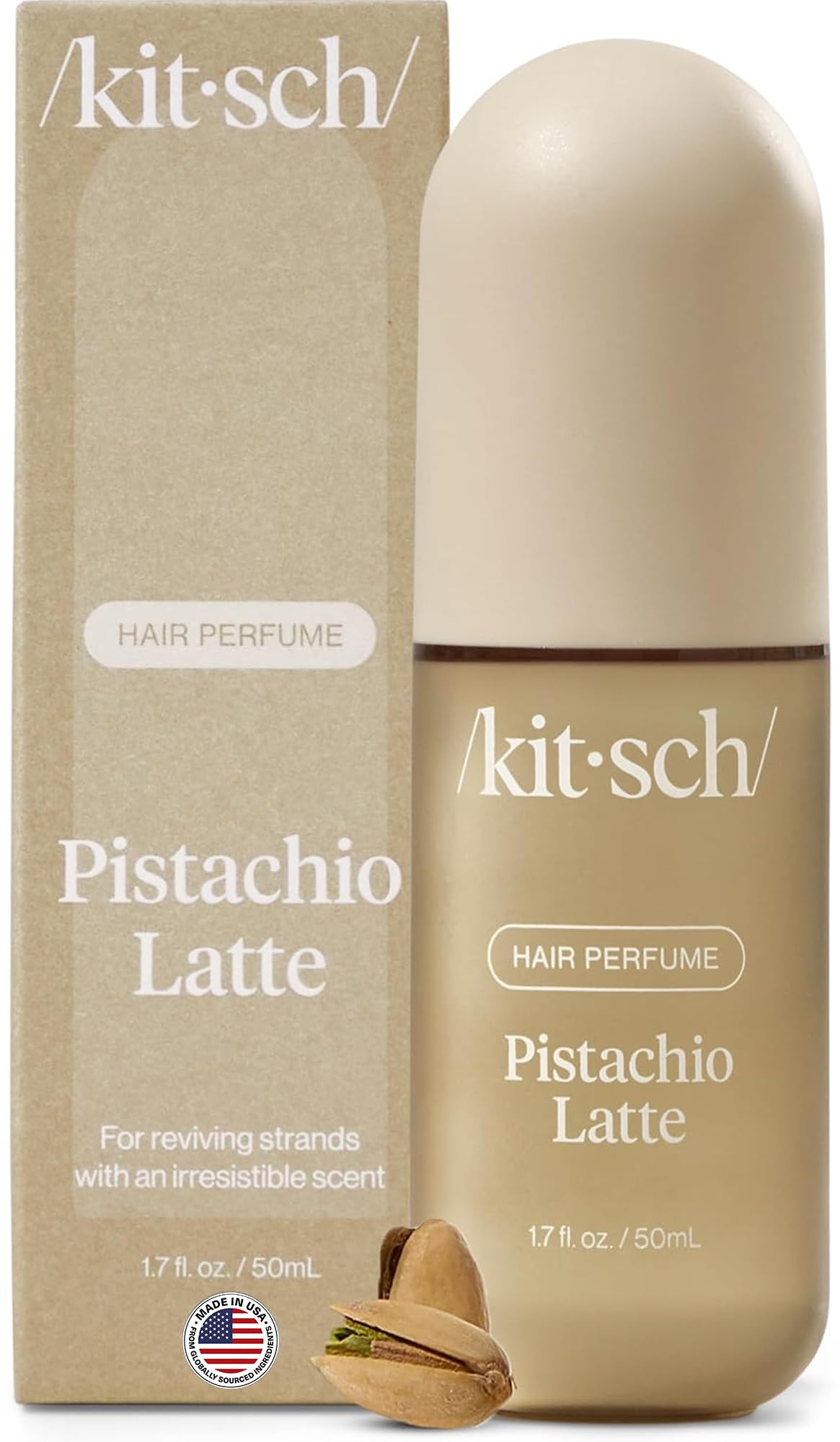 Kitsch Hair Perfume for Women – Hair Spray & Body Mist – Amber Shores, 50mL