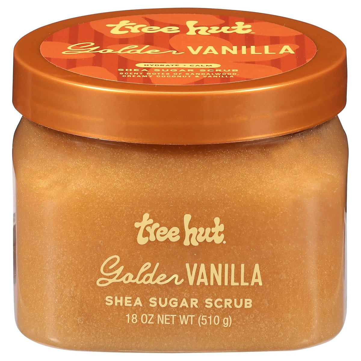 Tree Hut Body Scrub, Vanilla, 18 Oz
