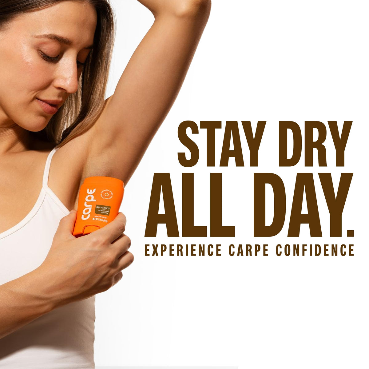 Carpe 100-Hour Antiperspirant Deodorant for Women - Coconut Vanilla