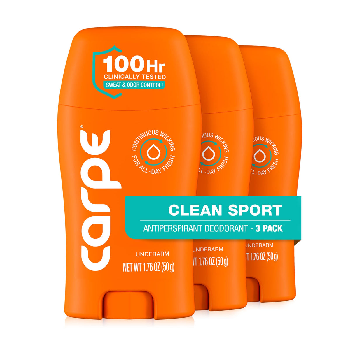 Carpe 100-Hour Antiperspirant Deodorant for Women - Coconut Vanilla