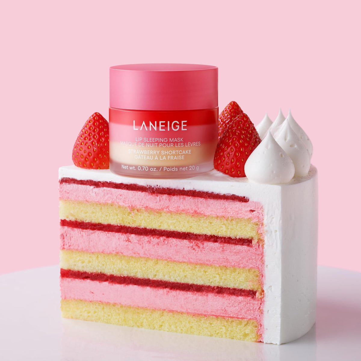 LANEIGE Lip Sleeping Mask: Korean Overnight Treatment For Dry Lips | Hydrating & Nourishing Overnight Lip Treatment Mask with Vitamin C, Shea & Murumuru Seed Butter