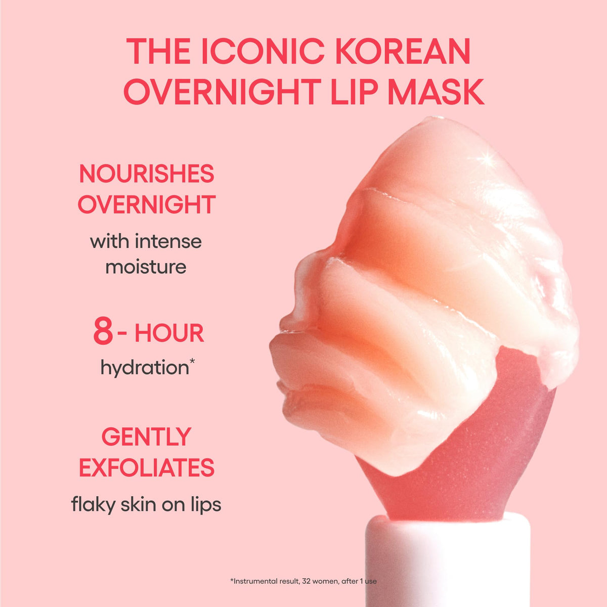 LANEIGE Lip Sleeping Mask: Korean Overnight Treatment For Dry Lips | Hydrating & Nourishing Overnight Lip Treatment Mask with Vitamin C, Shea & Murumuru Seed Butter