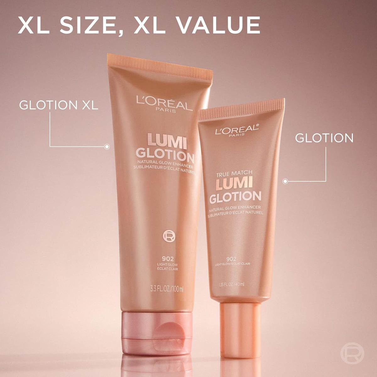 L'Oreal Paris Makeup True Match Lumi Glotion, Natural Glow Enhancer, Illuminator Highlighter, Bronzing Drops For a Sun-Kissed Glow, 901 Fair
